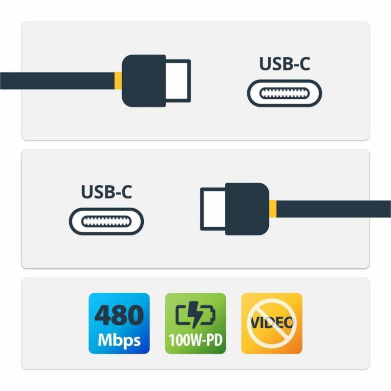 بيسوس كابل USB-C مغناطيسي 2 متر (100 واط)