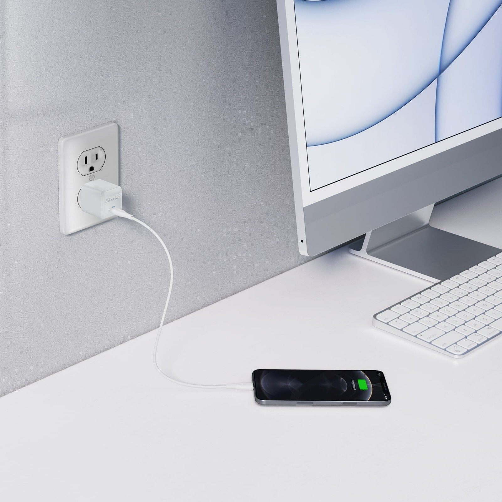 شاحن انكر باور بورت III بقوة 25 واط USB-C