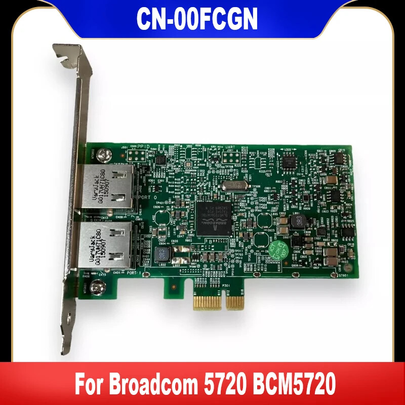 برودكوم BCM5720 كرت شبكة 1 جيجابت منفذين