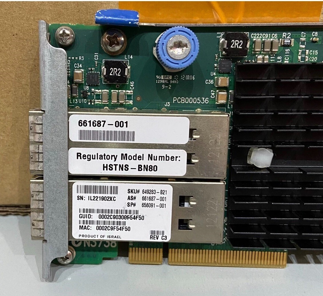 إتش بي إي 544+FLR-QSFP كرت شبكة 10/40 جيجابت FlexibleLOM